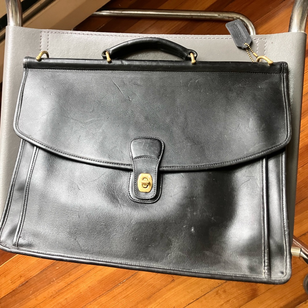 1998 vintage Coach Beekman brief case style 5266